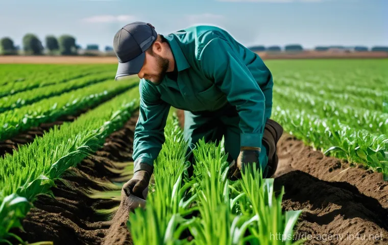 농업환경기술자 시험 문제 유형 파악법 - **A dedicated student preparing for the Agrarumwelttechniker exam:** A focused young adult, either m...
