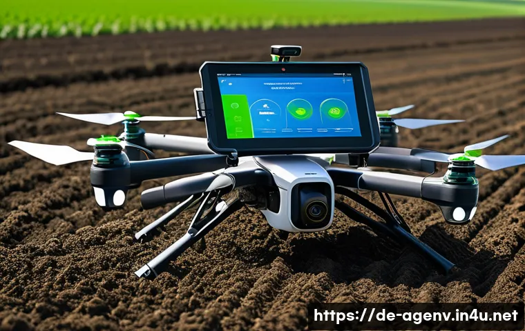 농업환경기술자와 토양 관리 기술 관련 이미지 1